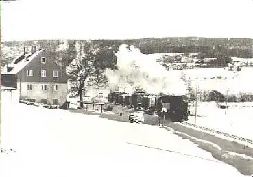 09465 Cranzahl Oberwiesenthal Schmalspurbahn * ca. 1982