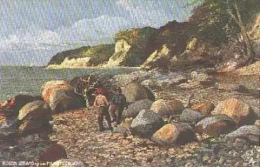 Rügen Piratenschlucht Tucks Oilette Künstlerkarte 689 B * ca. 1910