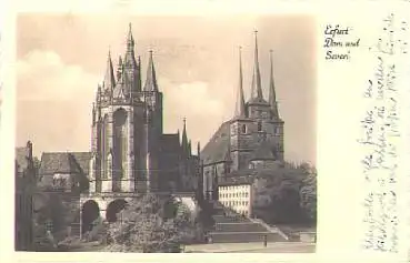 Erfurt Dom und Sveri, o ca. 1960