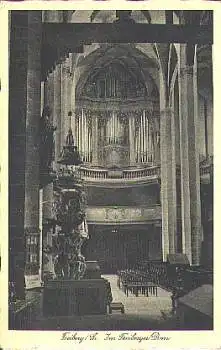 Freiberg Dom inneres mit Orgel, o 17.6.41