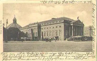 Berlin Opernhaus, o 13.3.1901
