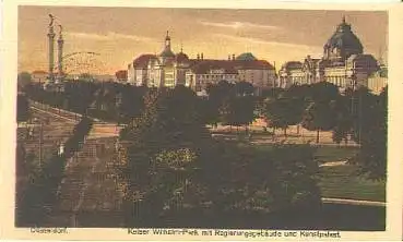 Düsseldorf Kaiser Wilhelm Park o 13.7.1925