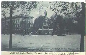 Berlin Rolandbrunnen gebr. 30.9.1906