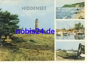 18565 Hiddensee Leuchtturm o 17.5.1956