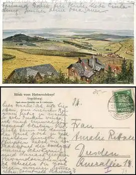 63679 Hoherodskopf sig. K. Lindegreen Mandt-Verlag o 27.5.1925