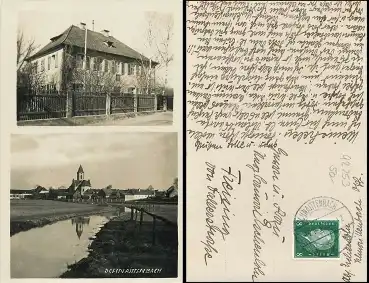 92253 Schnaittenbach Oberpfalz Echtfoto Karte o 9.9.1930