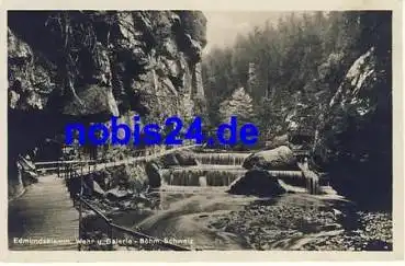 Edmundsklamm Böhm.Schweiz o 1934