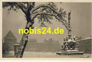 Olomouc Morovy sloup P.Marie o 1952