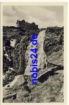 Krkonose Labsky vodopad o 1953