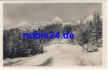 Strbske Pleso Vysoke Tatry o 7.4.1946