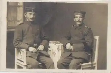 Militaer 1. WW Soldatenfoto Echtfoto * 27.2.1918