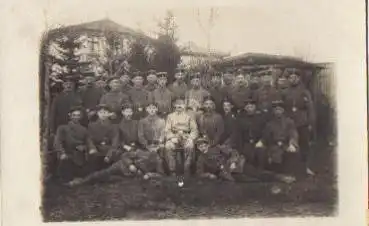 Deutsche Soldaten Militär 1. WK. Gruppenfoto * ca. 1915