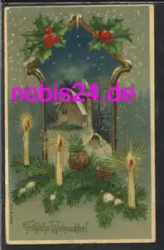 Weihnachten Prägekarte *ca.1915