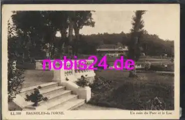 Bagnoles  de L Orne Parc et le Lac *ca.1920
