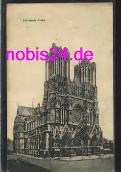 Reims Kathedrale o 31.12.1915