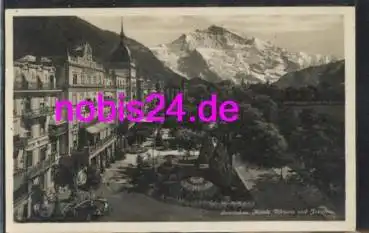 Interlaken Hotel Victoria - Jungfrau o 24.7.1931