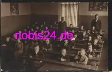 Klassenbild mit Lehrer Schule  *ca.1935