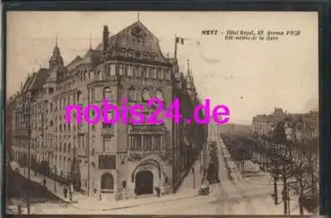 Metz  Hotel Royal 23 Avenue o 14.1.1931