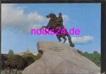 Leningrad Reiter Denkmal o 20.1.1975