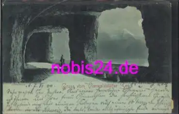 Vierwaldstädter See Mondscheinkarte o 7.6.1900