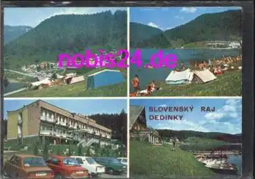 Slovensky Raj Dedinky Camping Zeltplatz o ca.1985