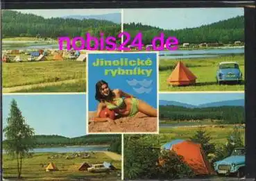 Cesky Raj Jinolicke rybniky Camping Autos o ca.1976