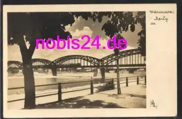 Warschau Warszawa Brücke o 15.3.1942