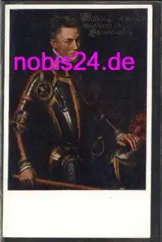 Prinz Wilhelm I. von Oranien Künstlerkarte Gal. Cassel *ca.1920