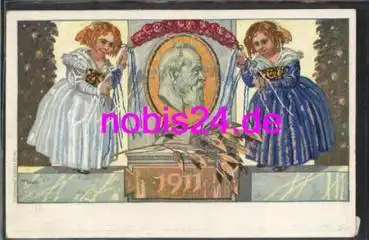 Bayern Prinzregen Luitpold 90. Geburtstag 1821-1911 Künstlerkarte Diez