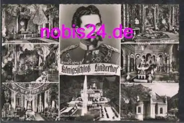 Bayern König Ludwig Königsschloß Lindehof *ca.1980