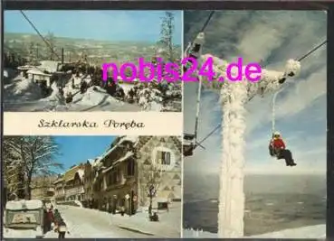 Szklarska Poreba Polen Seilliftbahn o 24.1. 1977