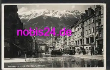 Innsbruck Österreich Strassenbahn Nr.4  o 6.4.1938