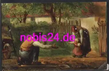 Landwirtschaft Bauer mit Nachwuchs *ca.1920