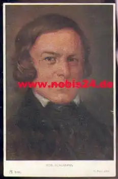 Robert Schumann Künstlerkarte H. Best *ca. 1920