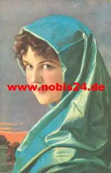 Gertraude  Künstlerkarte Wilhelm Hunger *ca. 1910