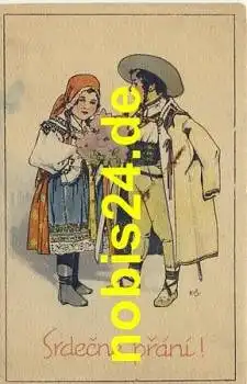 Trachten Tschechien o 19.4.1924