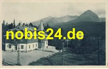 Strbske Pleso Vysoke Tatry o 12.8.1932