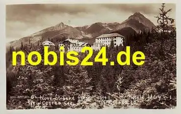 Nove Strbske Pleso o 26.7.1930