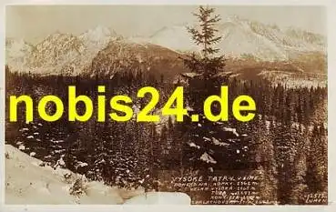 V Zime Vysoke Tatry o ca.1930