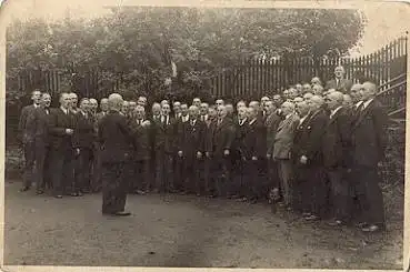 Männergesangverein, Echtfoto * ca. 1930