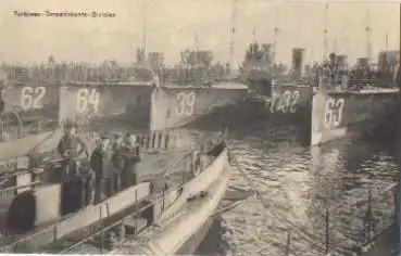 Turbinen-Torpedoboots-Division Kriegsschiff * ca. 1940