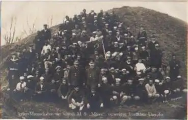 Inder-Mannschaften von S.M.S. Möwe versenkte Dampfer, Realityphoto,* ca. 1915