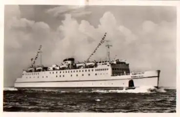 Hochseeschiff Fährschiff "Theodor Heuss" o 7.9.1958