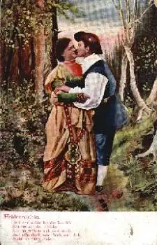 Heidenrösslein, Mann gibt Kuss, * ca. 1910