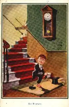 Ehemann Künstlerkarte T. Gisort, o 2.10.1913