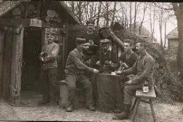 Skat Soldaten W.H. Militär Pioniere Echtfoto gebr. 22.2.1917