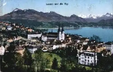 Luzern und Rigi o 5.8.1907