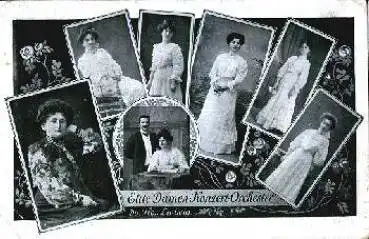 Elite Damen-Konzert-Orchester Direktor Flor. Ludwig gebr. ca.1910