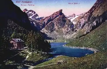 Seealpseeli mit Altmann Säntis o 1924