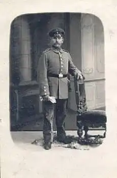 Deutscher Soldat in Uniform Echtfoto1.WK  o 8.5.1915